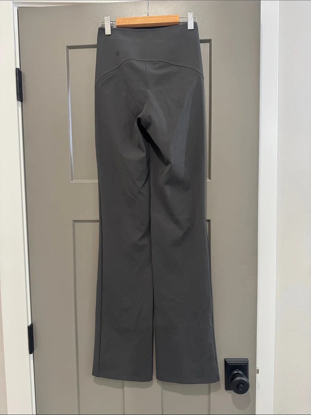 lululemon athletica Wide-Leg High-Rise Trousers in Charcoal
